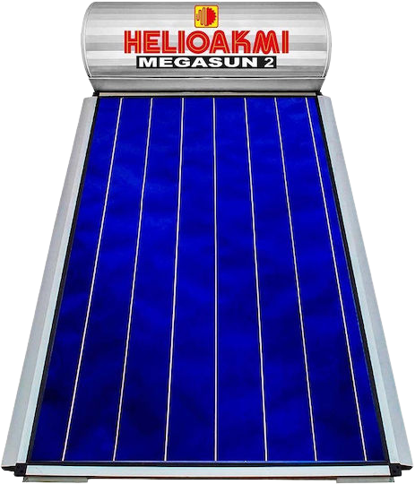 HELIOAKMI MEGASUN 2 160 ΛΙΤΡΑ ΗΛΙΑΚΟΣ ΘΕΡΜΟΣΙΦΩΝΑΣ