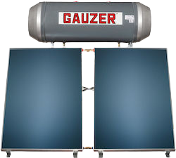 GAUZER 160 ΛΙΤΡΑ ΗΛΙΑΚΟΣ ΘΕΡΜΟΣΙΦΩΝΑΣ